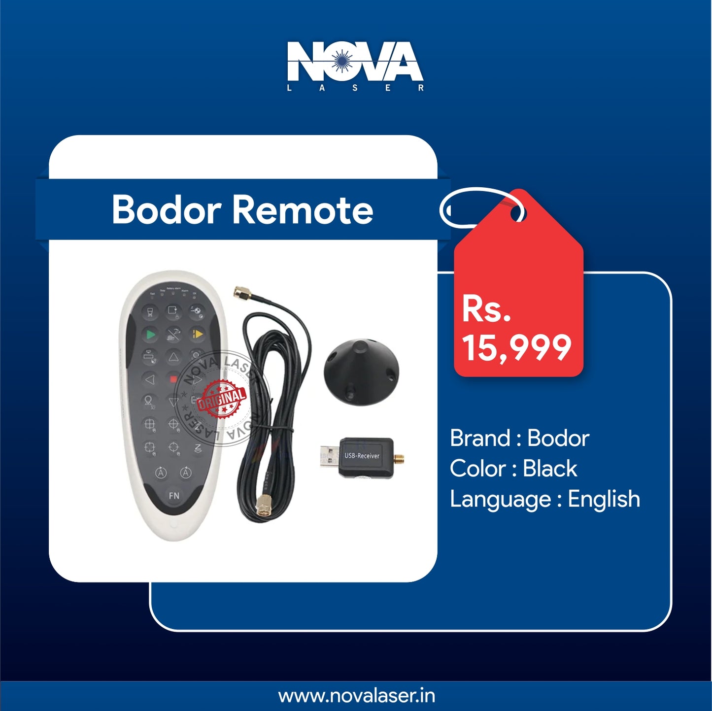 Bodor Black Remote Controller