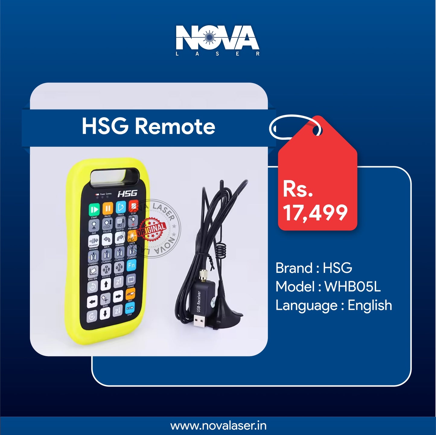 HSG WHB05L Remote Controller