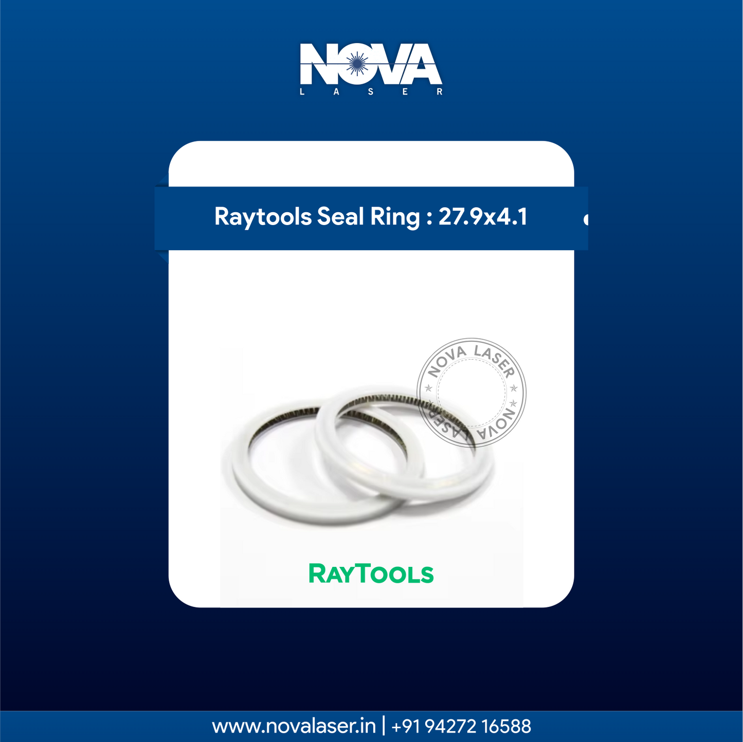 Raytools Seal Ring : For Protective Lens 27.9x4.1 mm