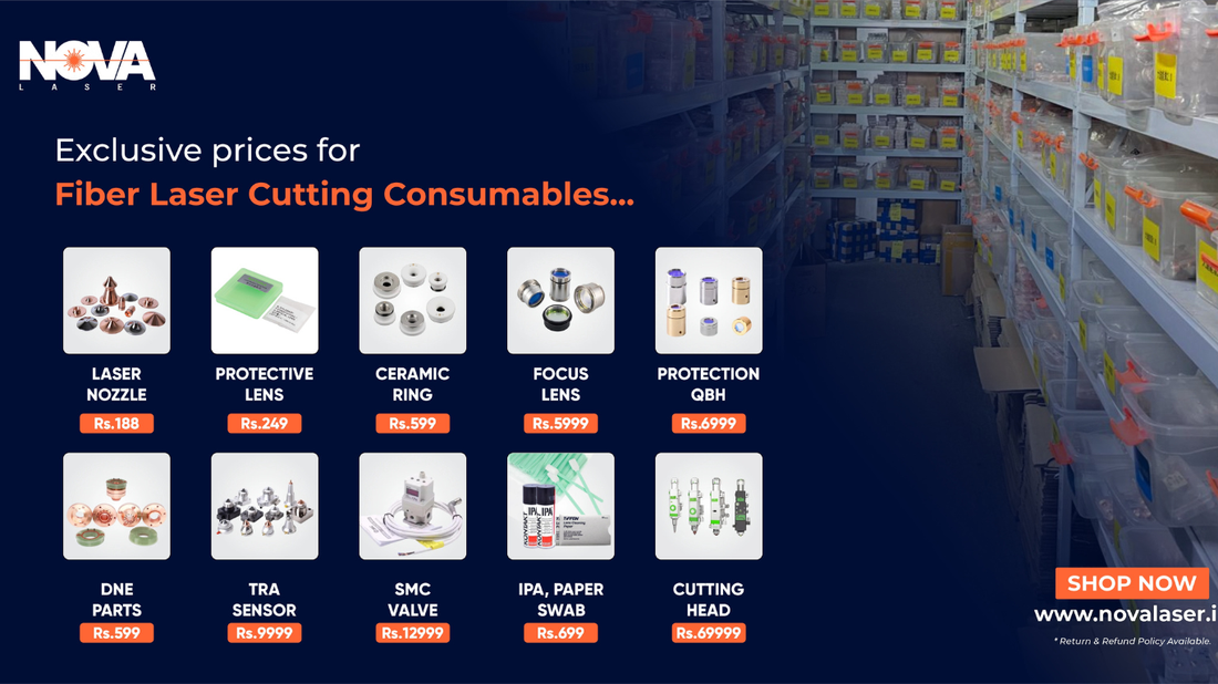 The Genuine Choice: How Nova Laser Delivers India's Best Price & Quality for Laser Cutting Spares & Consumables