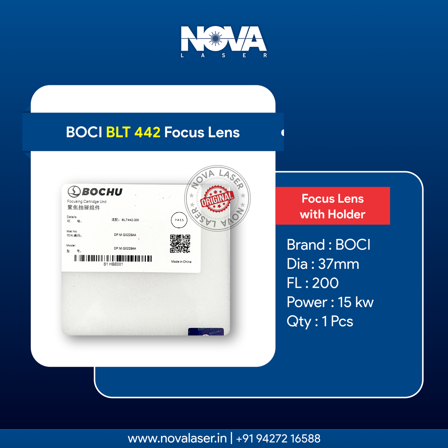 BOCI BLT 442 Focusing Lens 37X200 With Assembly (Original)