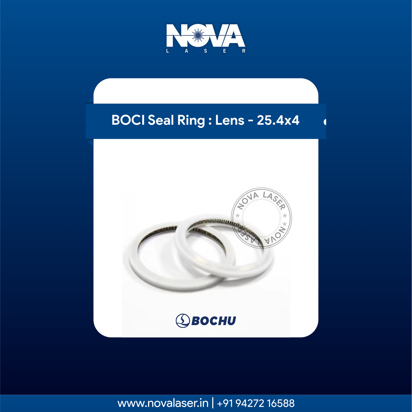 BOCI Seal Ring : For Protective Lens 25.4x4