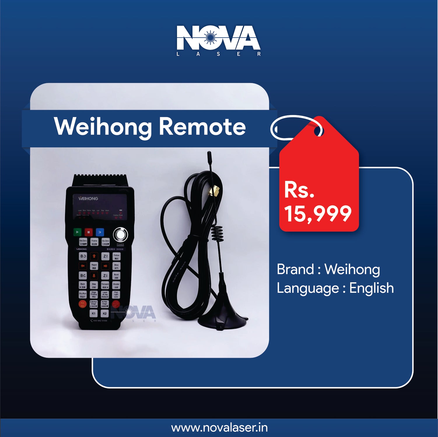 Buy Remote Control for Cypcut, RayTools, Weihong & Bodor I Ready Stock ...